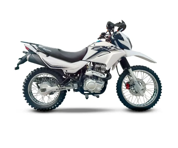 Freedom FXR 200 blanca con gráficos grises y negros, nuevo diseño